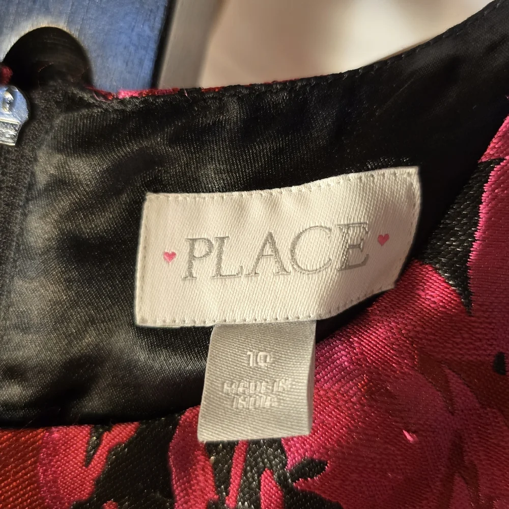 Floral‎ Pink Kids Dress